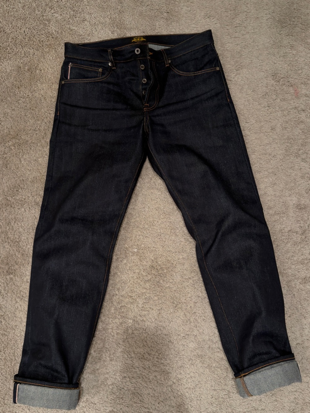 Brave Star Dark Gauntlet 21.5oz True Straight 35x36